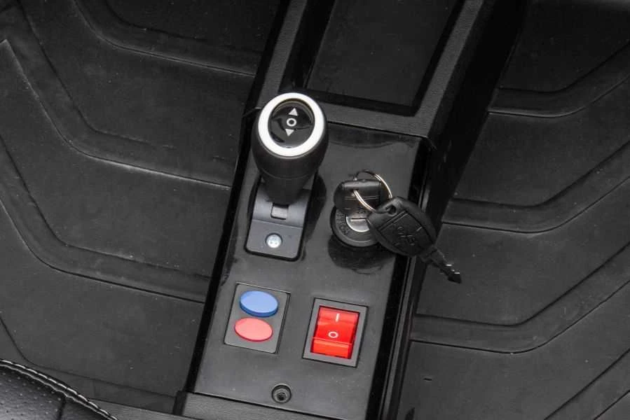 Lean Cars Elektromobilis Buggy A033 4x4 24V, baltas