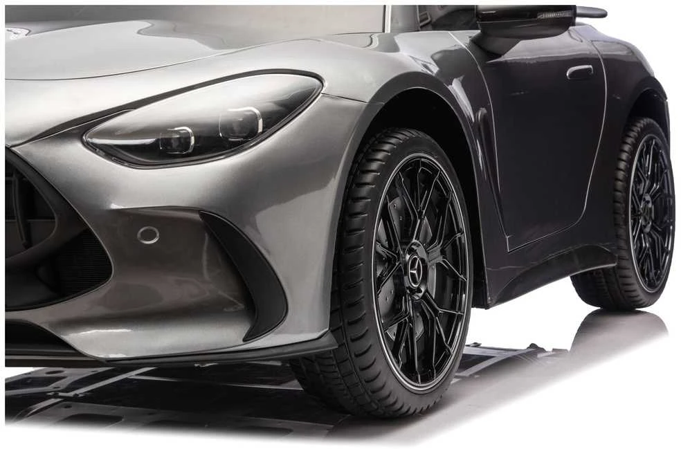 Lean Cars Elektromobilis Mercedes GT63 AMG 24V pilkas