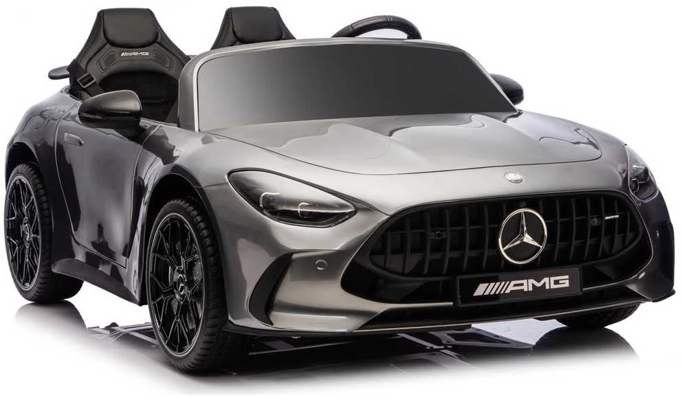 Lean Cars Elektromobilis Mercedes GT63 AMG 24V pilkas