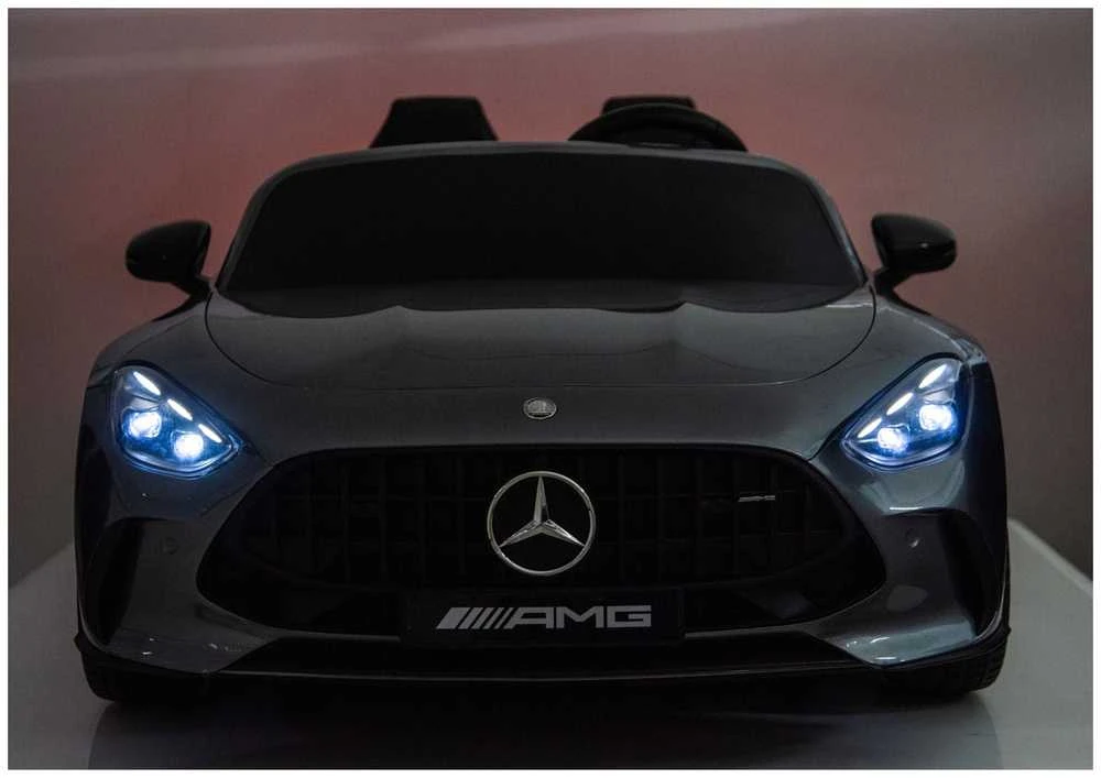 Lean Cars Elektromobilis Mercedes GT63 AMG 24V pilkas