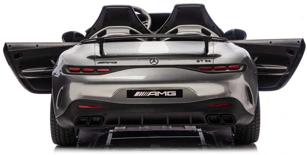 Lean Cars Elektromobilis Mercedes GT63 AMG 24V pilkas