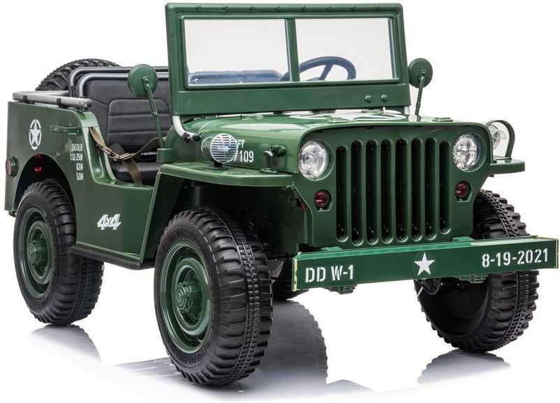 Lean Cars Elektromobilis vaikams Jeep JH101, žalias