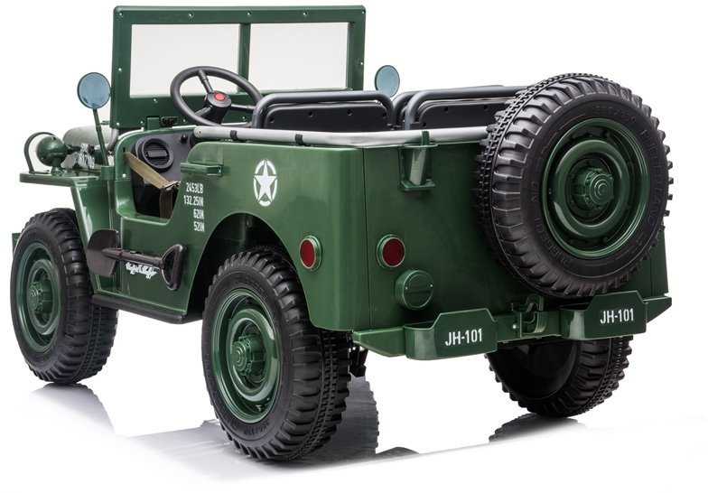 Lean Cars Elektromobilis vaikams Jeep JH101, žalias