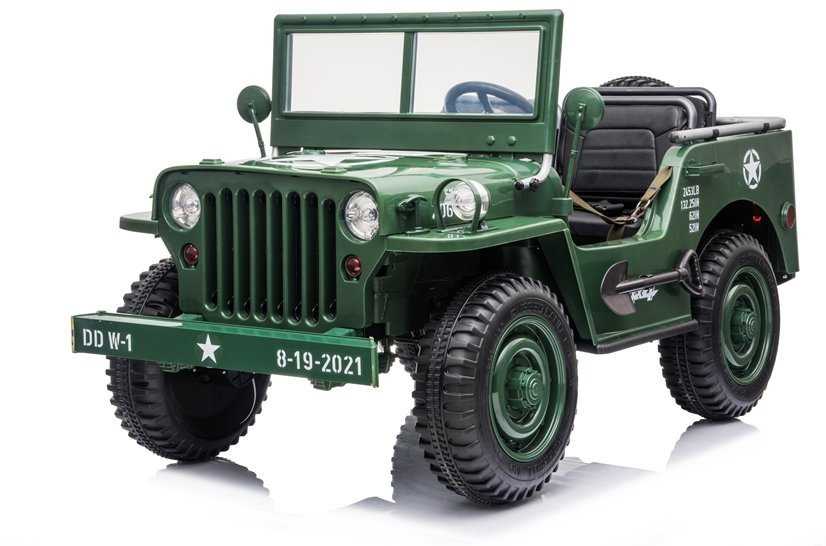 Lean Cars Elektromobilis vaikams Jeep JH101, žalias