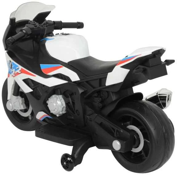 Elektromobilis vaikams Lean Cars BMW S1000RR 2156, baltas