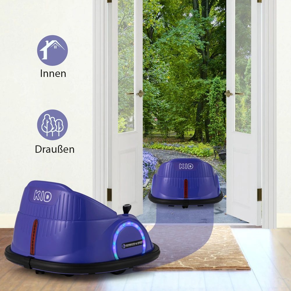 Elektromobilis violetinis