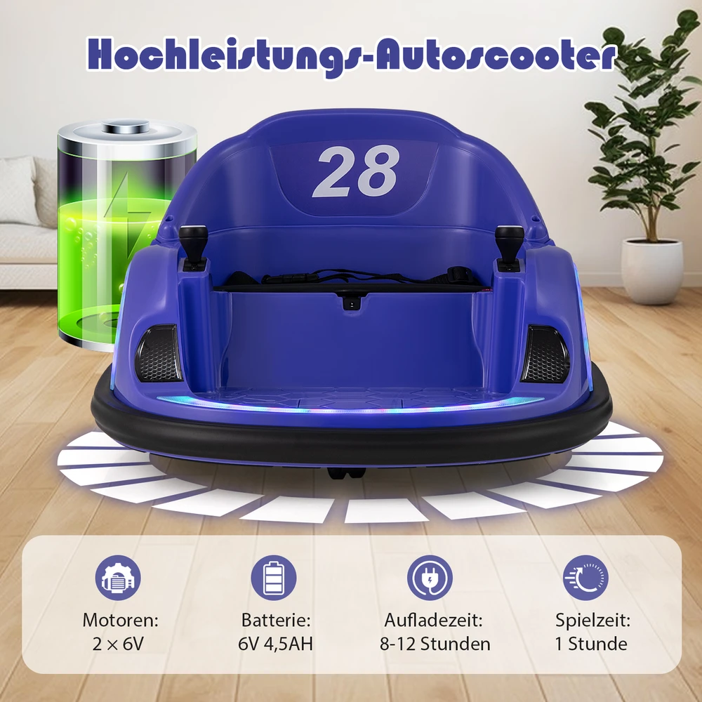 Elektromobilis violetinis