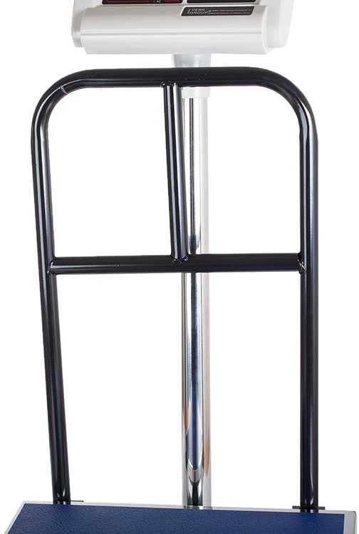 Elektroninės platforminės svarstyklės su atrama, 300 kg, 40x50 cm