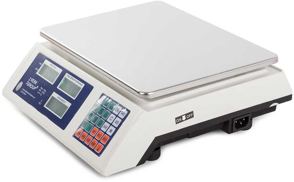 Elektroninės svarstyklės su skaičiavimo funkcija 40 kg