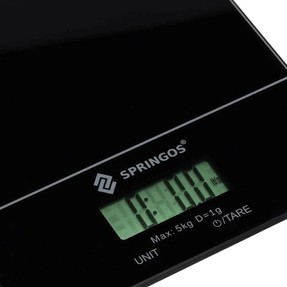 Elektroninės virtuvinės svarstyklės Springos HA7569 5kg