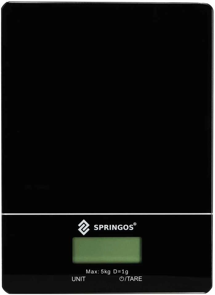 Elektroninės virtuvinės svarstyklės Springos HA7569 5kg
