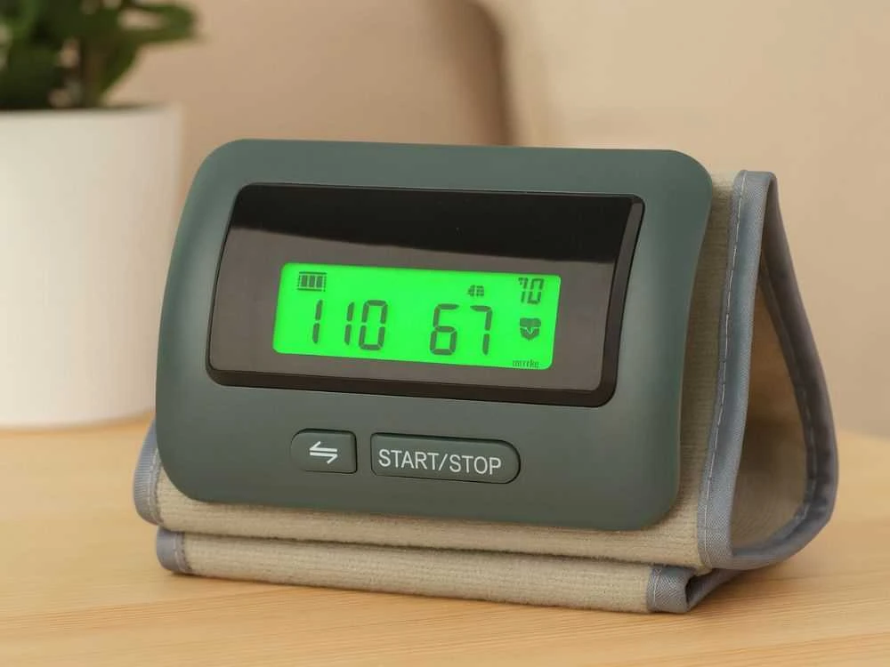 Elektroninis kraujospūdžio matuoklis ant rankos