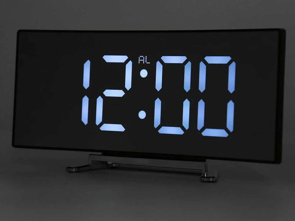 Elektroninis laikrodis su LED ekranu ir termometru DT-6507