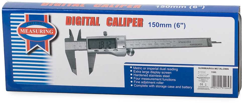 Electronic metal calliper l150 lcd digital