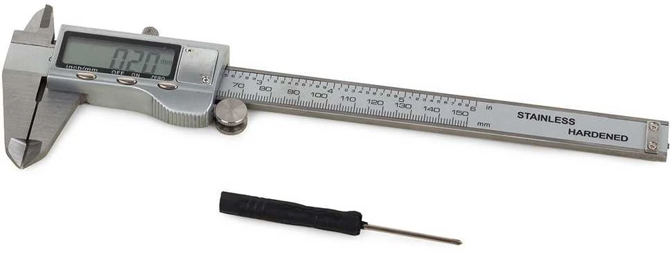 Electronic metal calliper l150 lcd digital