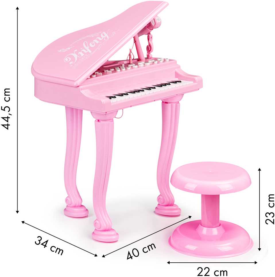 Multistore Elektroninis pianinas vaikams 36 klavišų su mikrofonu