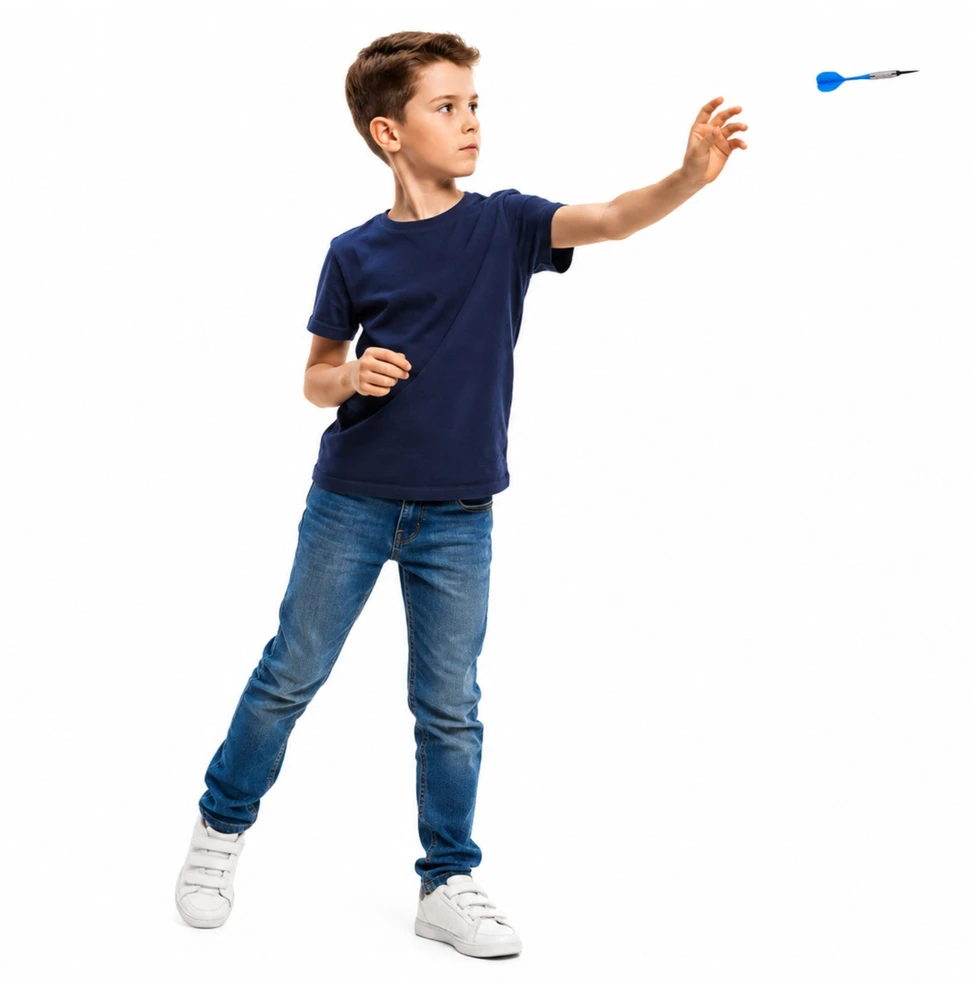 Lean Toys Elektroninis smiginio taikinys 47 x 41 cm