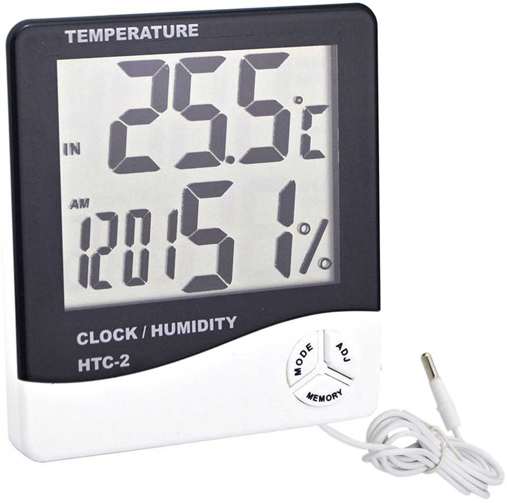 Elektroninis termometras su LCD ekranu