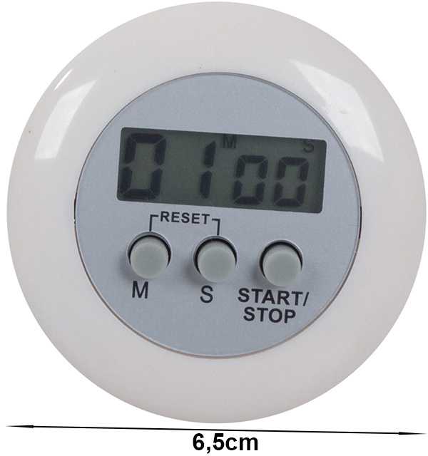 Elektroninis virtuvinis laikmatis su LCD ekranu ir magnetu