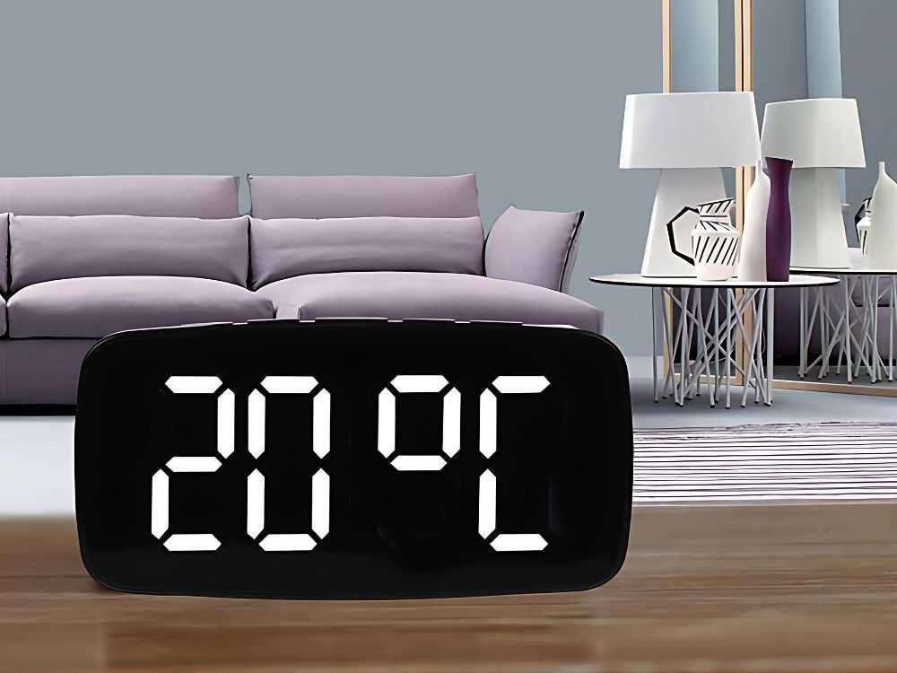 Elektroninis žadintuvas su vibraciniu padu
