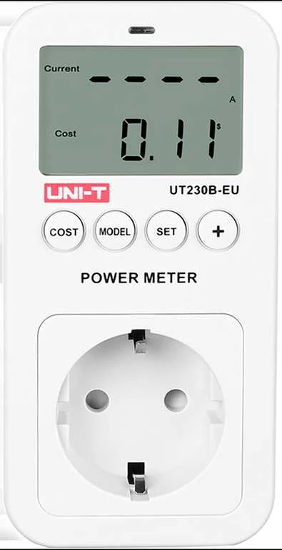 Tinklo lizdas su energijos matuokliu Uni-T UT230B-EU