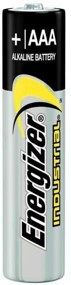 Energizer Industrial LR03 AAA Alkaline Elementai 10 Vnt