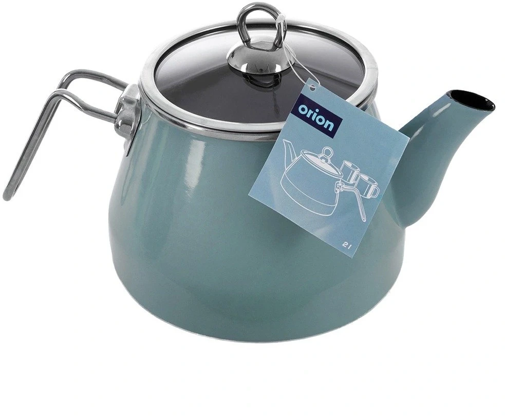Emaliuotas virdulys, mėtų žalios spalvos, 1,6 l