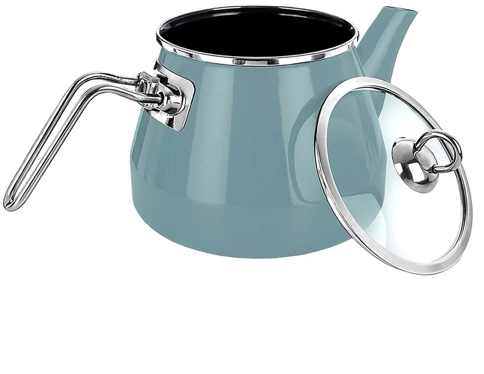 Emaliuotas virdulys, mėtų žalios spalvos, 1,6 l