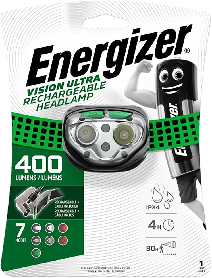 Energizer 400lm įkraunamas galvos žibintuvėlis Vision Ultra HDFRLP