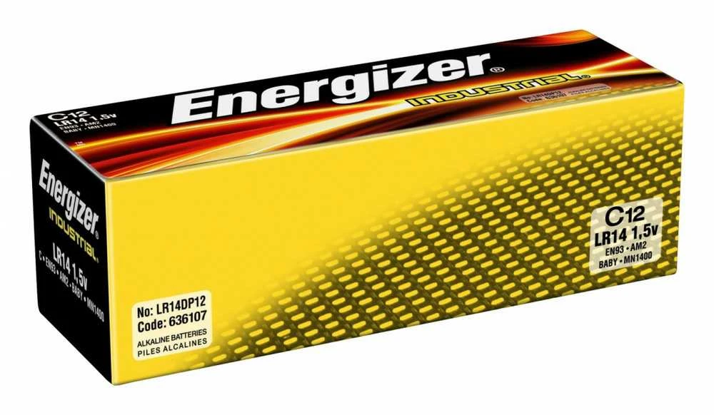 ENERGIZER BATTERY INDUSTRIAL PRO LR14 C R14 1.5V 12Vnt.