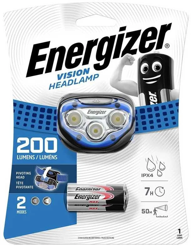 Energizer 100lm galvos žibintuvėlis Vision
