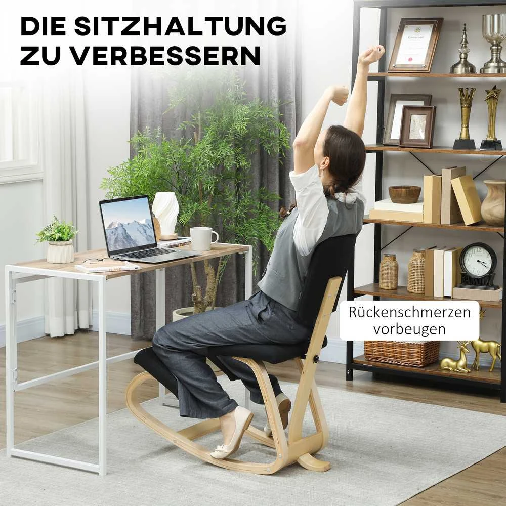 Ergonominė kėdė Juoda