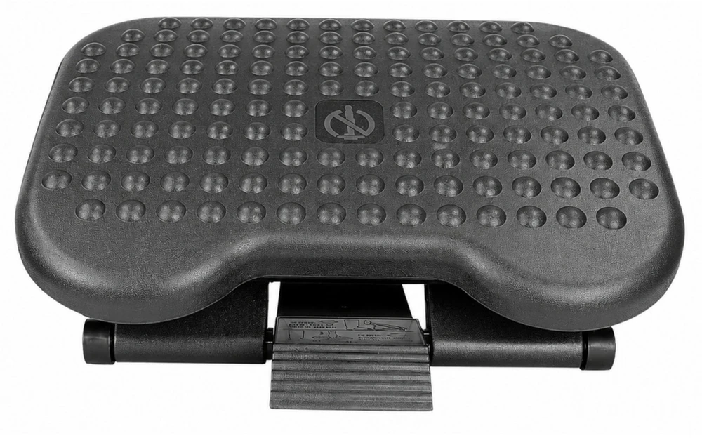 Lean Ergonominis pakojis po stalu, reguliuojamo aukščio ir pasvirimo, 46 × 34 cm
