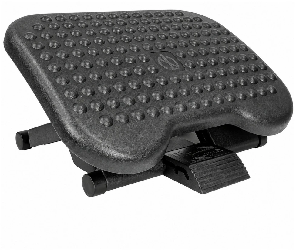 Lean Ergonominis pakojis po stalu, reguliuojamo aukščio ir pasvirimo, 46 × 34 cm