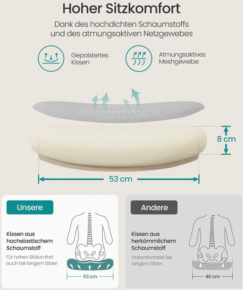 Songmics Ergonomiška biuro kėdė