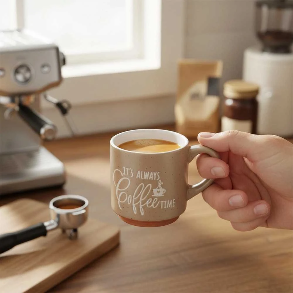 Orion Siaki Kolekcija Espresso puodelių rinkinys 110 ml 6 vnt. spalvų