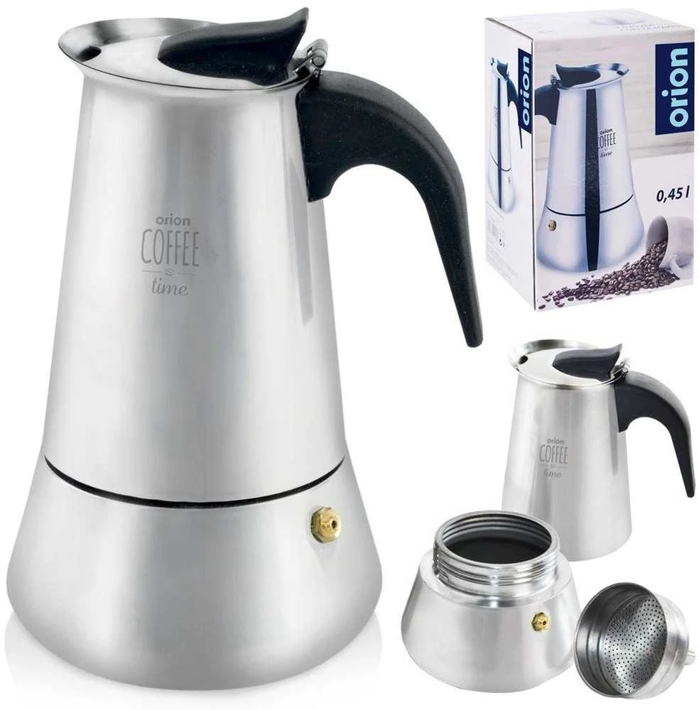 Orion Kavinukas plieno 450 ml - Espresso ruošimui