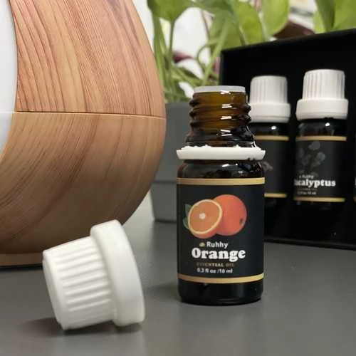 Drėkintuvas Kvapieji aliejai - 6 vnt. rinkinys, 10 ml, Ruhhy 21939