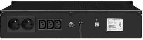 Maitinimo šaltinis UPS Ever ECO PRO W/EAVRRM-000K70 (stelažas, 700VA)