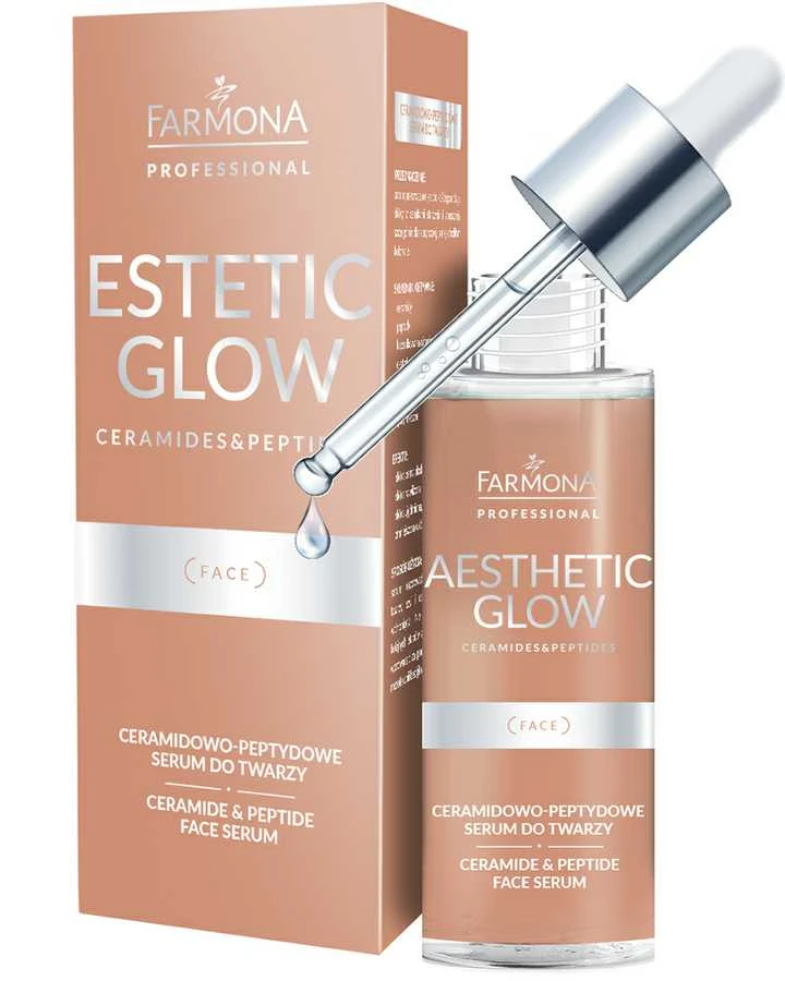 Activeshop Farmona AESTHETIC GLOW – keramidų ir peptidų veido serumas (30 ml)