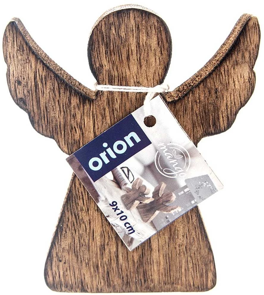 Lumarko Orion Mediniai angelai 10 cm - natūralaus mangų medžio figūra