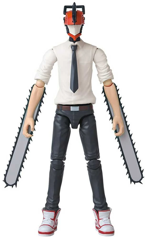 ANIME HEROES grandininis pjūklas Man figūrėlė su priedais, 16 cm - grandininis pjūklas Man