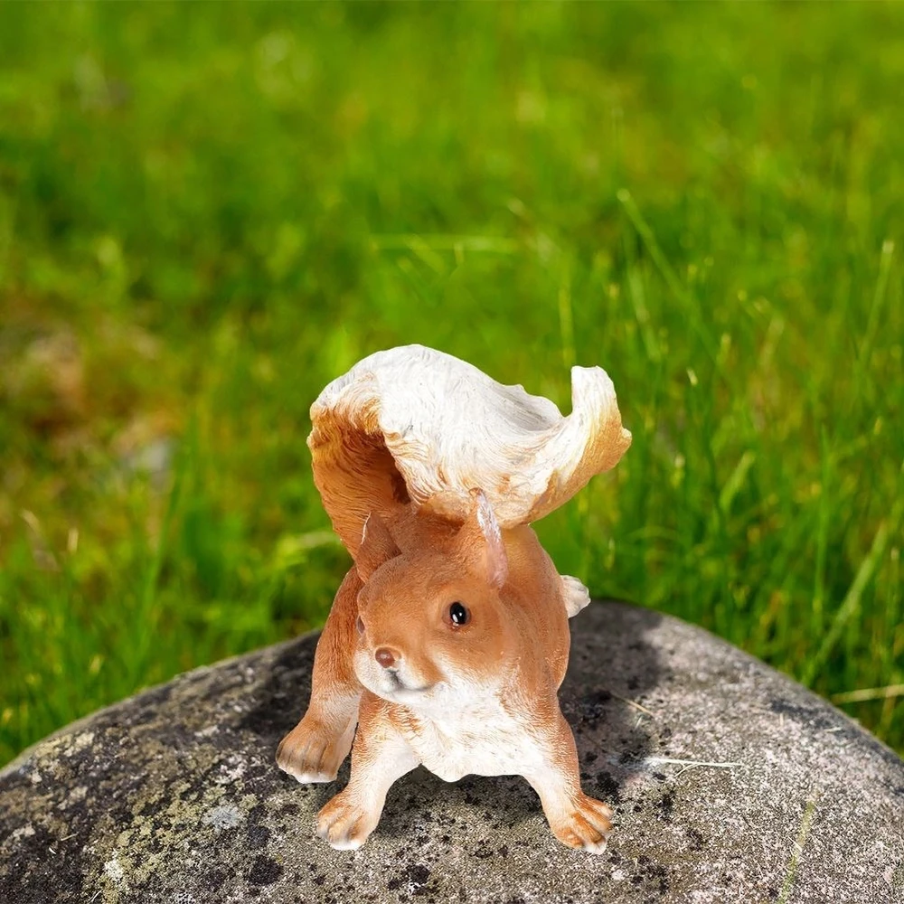Vilde Sodo figurėlė voverė 17x10x12 cm