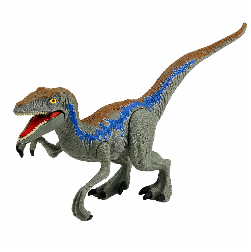 Lean Toys Rinkinys Dinosaur Hunter Figures Movabable Limbs Mesh Weapon Priedai