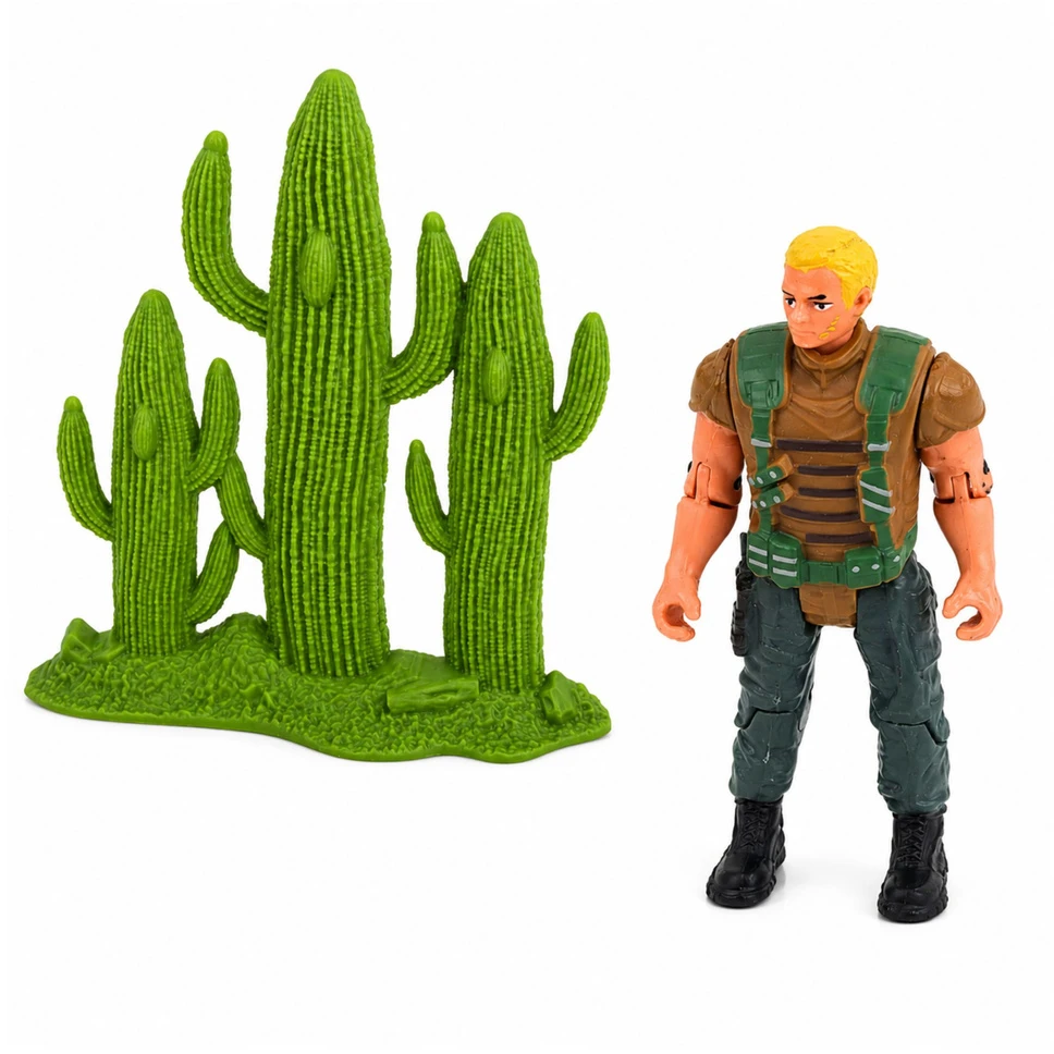 Lean Toys Rinkinys Dinosaur Hunter Figures Movabable Limbs Mesh Weapon Priedai
