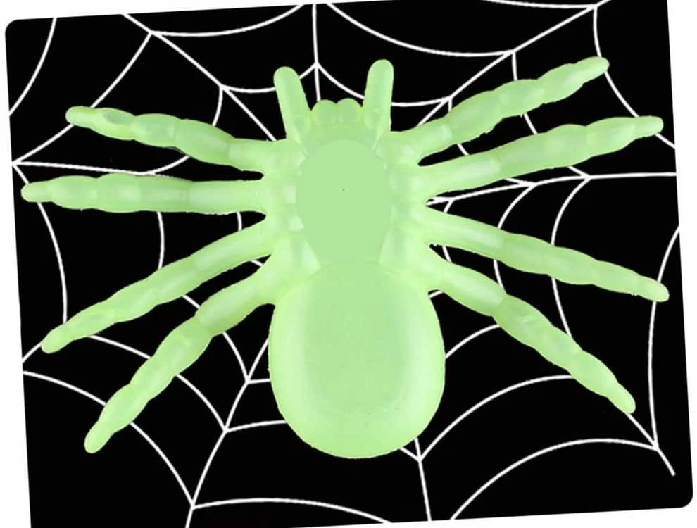 Fluorescensiniai Helovino vorai, 11 cm, 2 vnt.