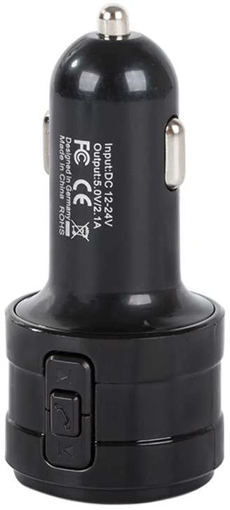 FM MP3 Bluetooth siųstuvas su 2 USB įkrovikliu