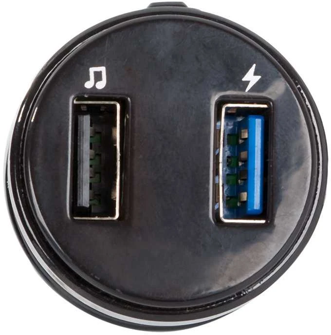 FM MP3 Bluetooth siųstuvas su 2 USB įkrovikliu