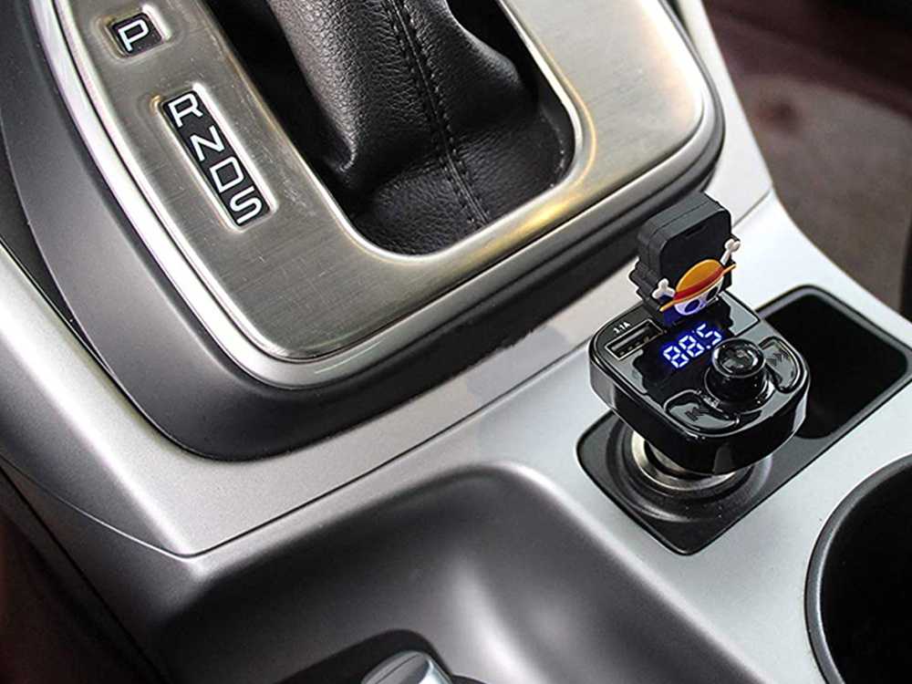 FM siųstuvas su USB ir Bluetooth MP3 grotuvas