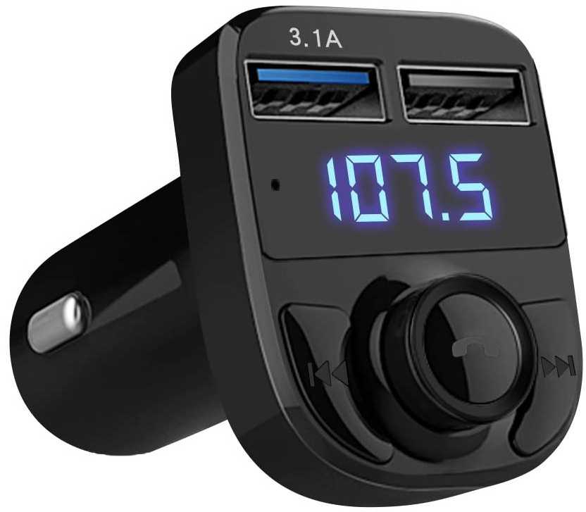 FM siųstuvas su USB ir Bluetooth MP3 grotuvas